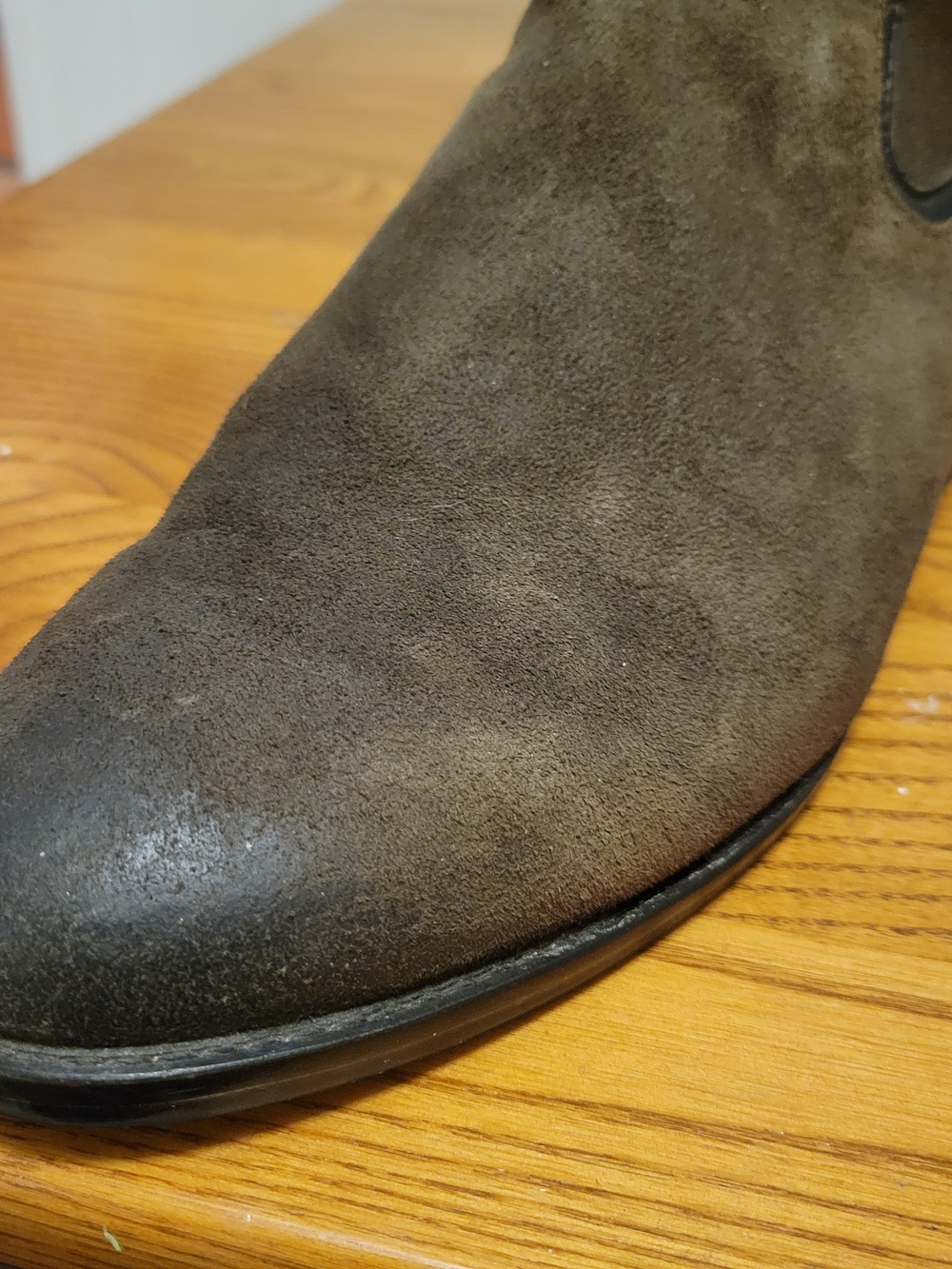 Thursday Boot Co. Chelsea Suede Ankle Boots In Tobacco. Size 12 Womens - Picture 5 of 9